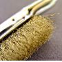 Metal brush curved 220 mm