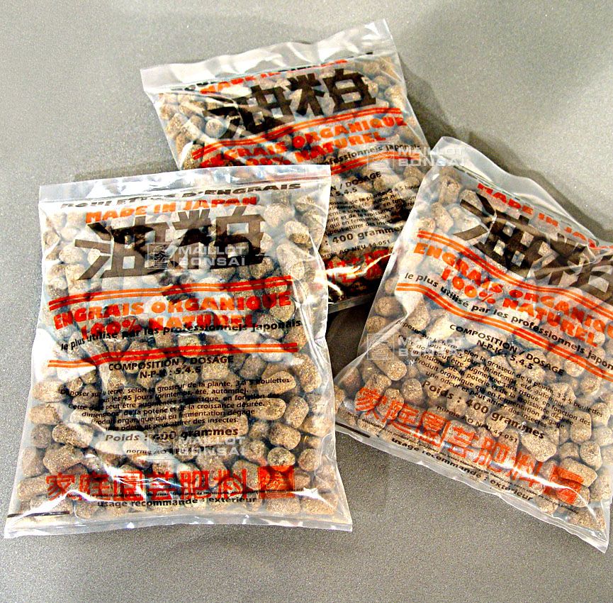 Fertilizer Triple pack mediumsized bag of bonsai fertilizer from
