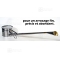 Arrosoir inox 6 litres long bec