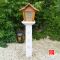 Stone lantern granit and wood part