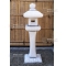 Granite stone lantern nishinoya 150 cm