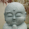 Bébé debout en granite 60 cm jizo bosatsu