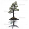 Table de travail plateau rond Green T