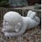 Laying child garden sculpture jizo bosatsu