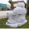 bouddha en granite 60 cm.