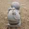 Laying child garden sculpture jizo bosatsu