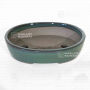 poterie ovale verte 10694