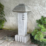 Lanterne granite 125 cm