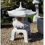 stone lantern yukimi gata 150 cm wooden window