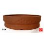 Round riveted bonsai pot 10cm