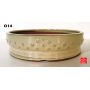 Round riveted bonsai pot 14.5cm O14