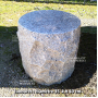 Table and 4 stools in Japanese stone