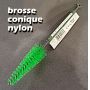 Nylon brush conical