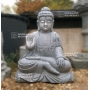 bouddha en granite 60 cm. main dressée.