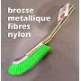 Curved nylon brush 220mm